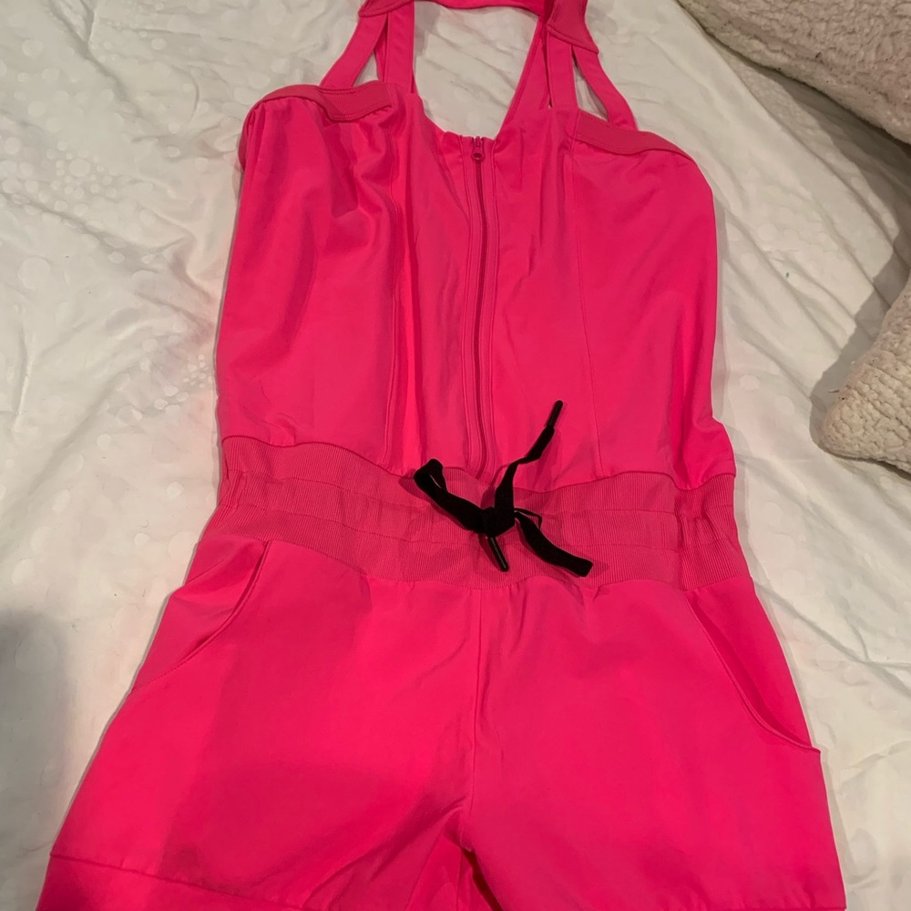 Jo + Jax Dance Pink Romper